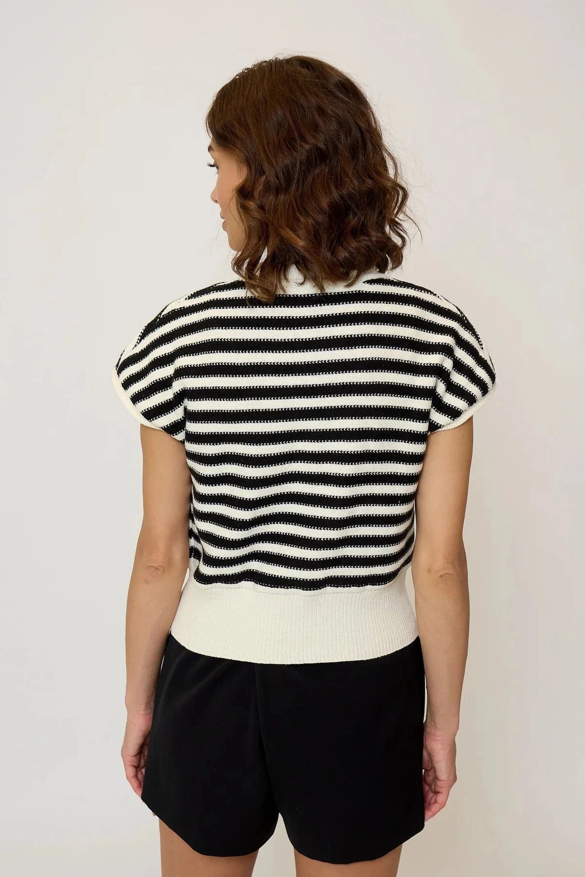 Olive Striped Top – Teal Poppy