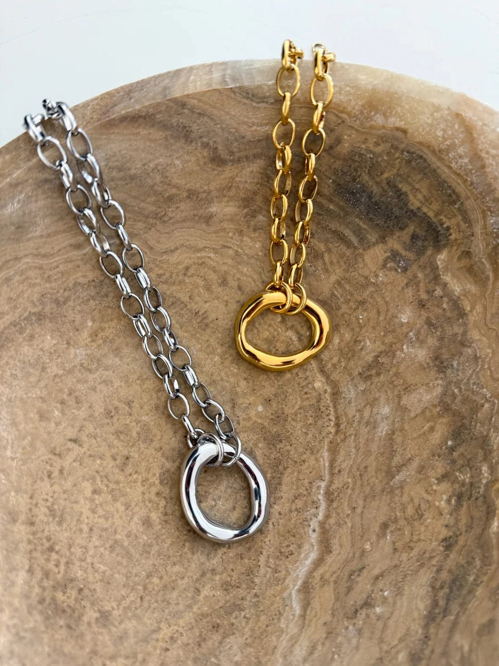 ChanSuttPearls Necklace Gold Scotty Necklace