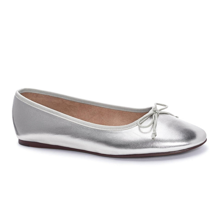 Chinese Laundry Shoe Metallic Silver / 6 Audrey Ballet Flat