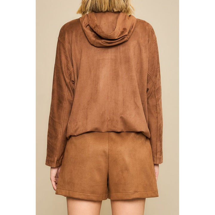 Cozy Co. Shorts Peyton Suede Shorts