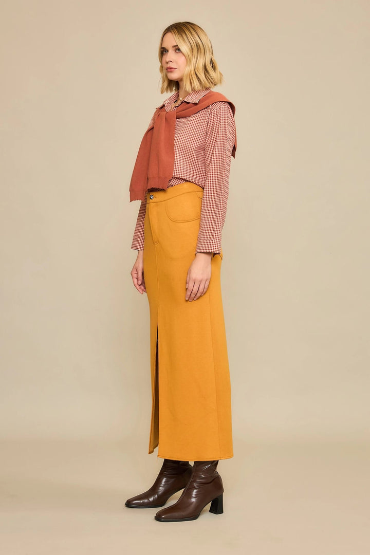 Cozy Co. Top Piper Gingham Check Top