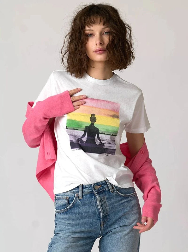CPress Studio Graphic Tee Peace of Mind Mushie Tee