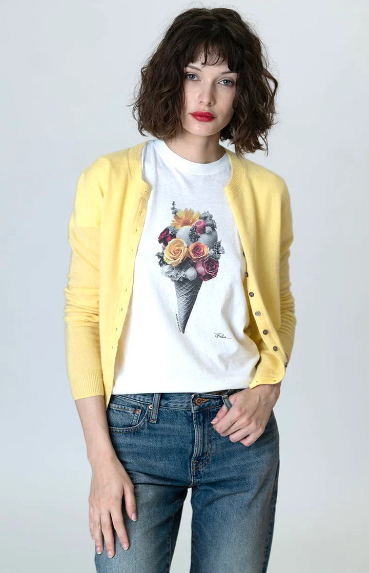 CPress Studio Graphic Tee Scoop &amp; Bloom Mushie Tee