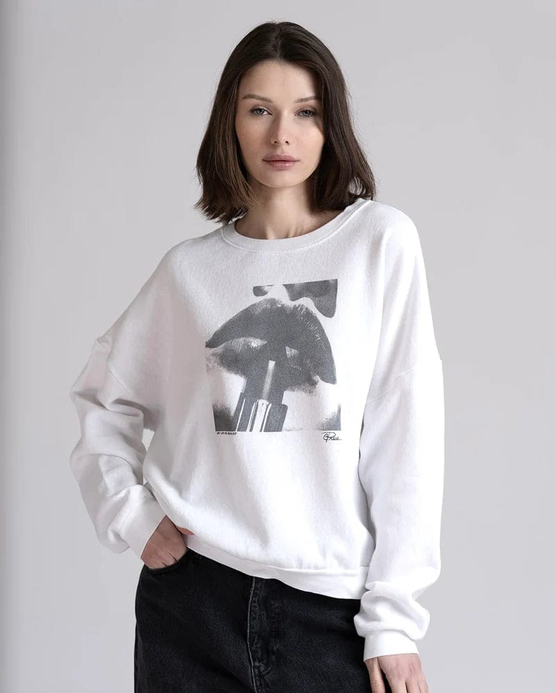 CPress Studio Sweatshirt My Lips Are Sealed Cozy Sweatshirt