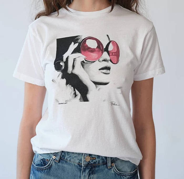 CPress Studio Tee Worn White / S Leading Lady Mushie Tee