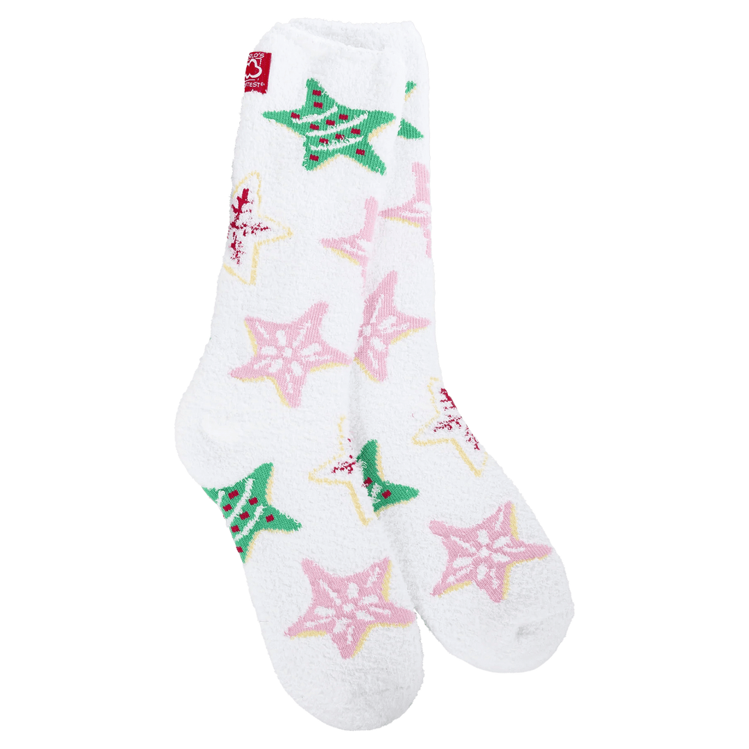 Crescent Sock Company Socks Star Cookies Crescent Cozy Socks