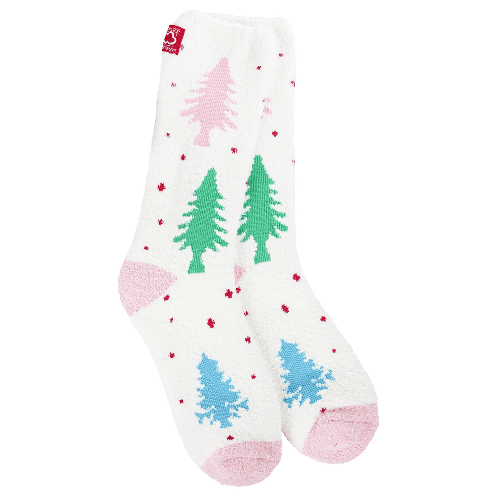 Crescent Sock Company Socks Whimsical Forest Crescent Cozy Socks