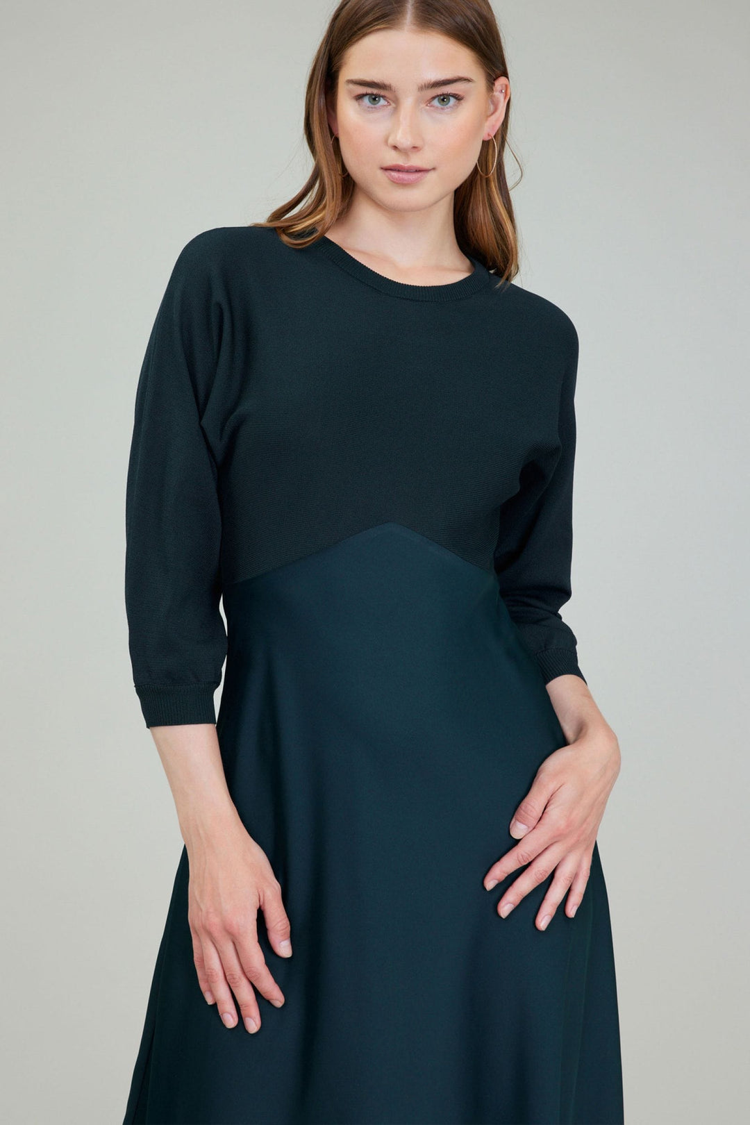 Current Air Dress Alessia Woven Sweater Dress