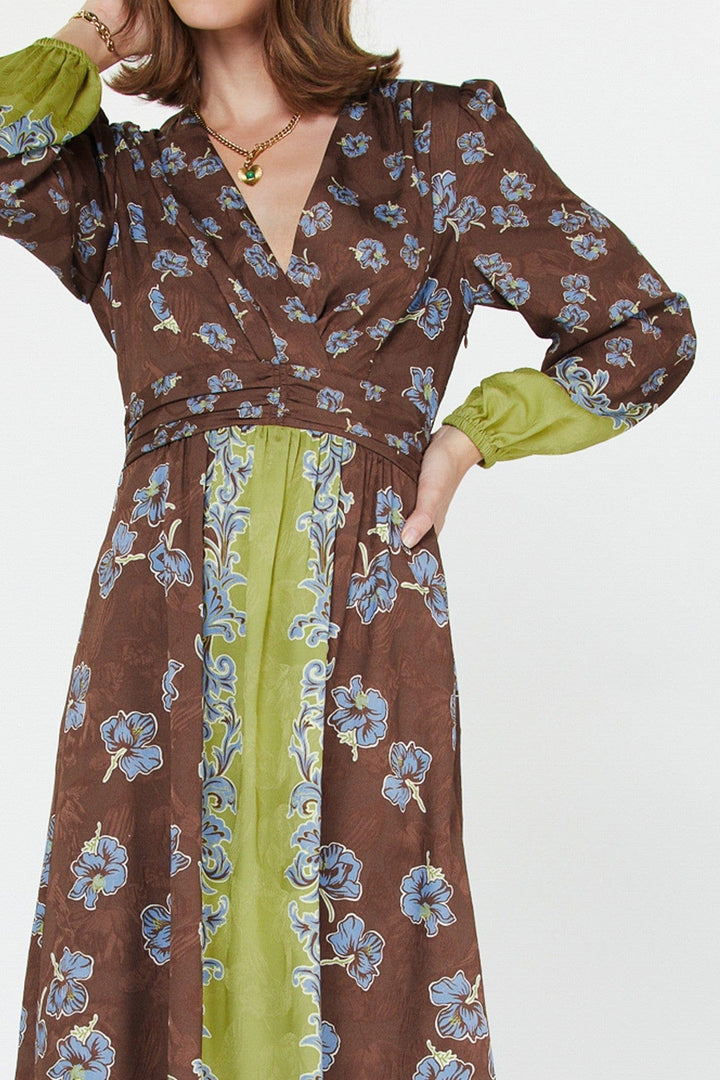 Current Air Dress Eliana Floral Midi Dress