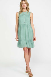 Current Air Dress Gemma Tiered Mini Dress