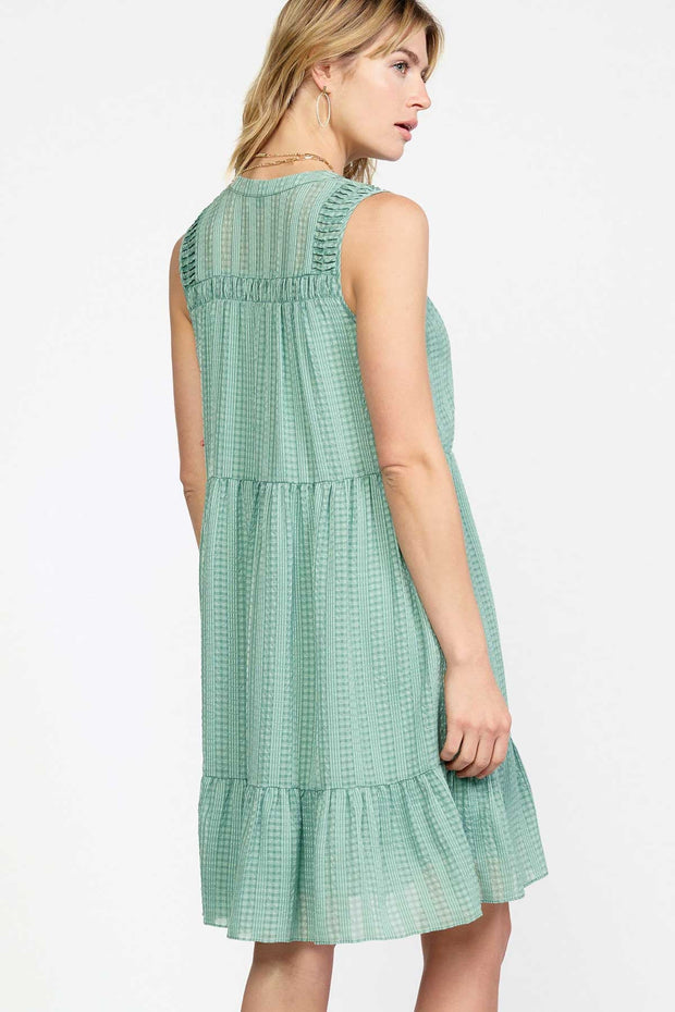 Current Air Dress Gemma Tiered Mini Dress