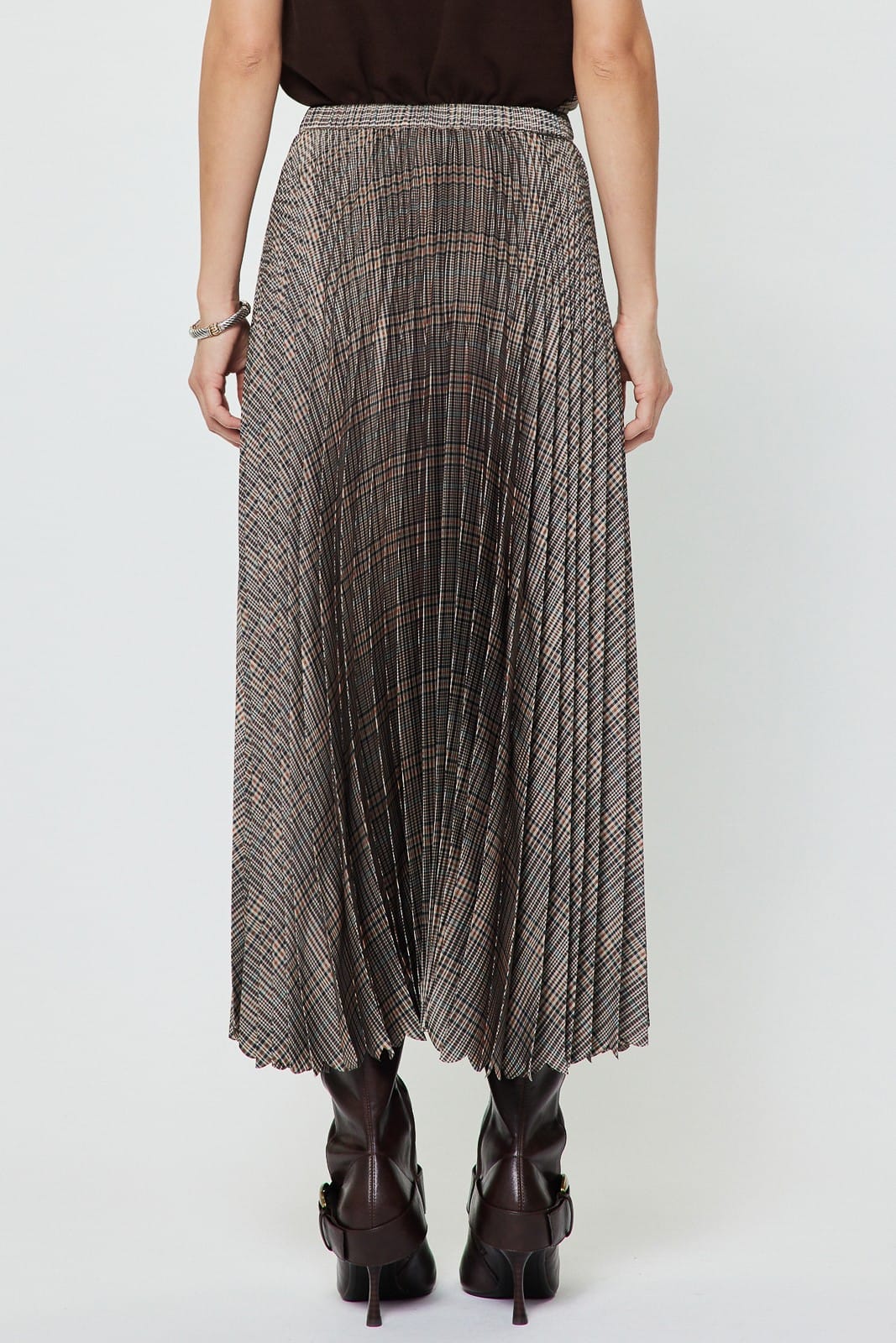 Current Air Midi Skirt Sara Pleated Midi Skirt