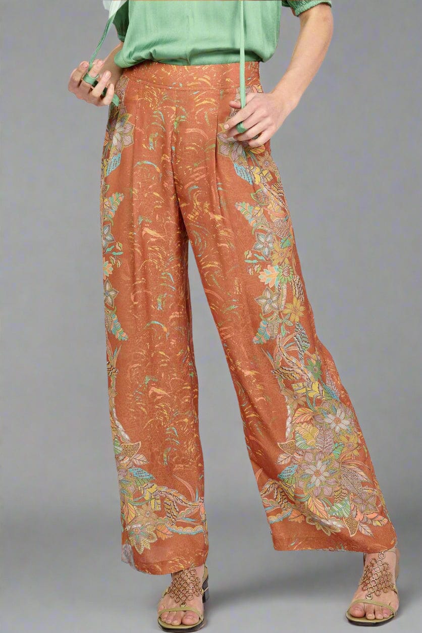 Current Air Pants Brown Multi / XS Marley Wide Pants