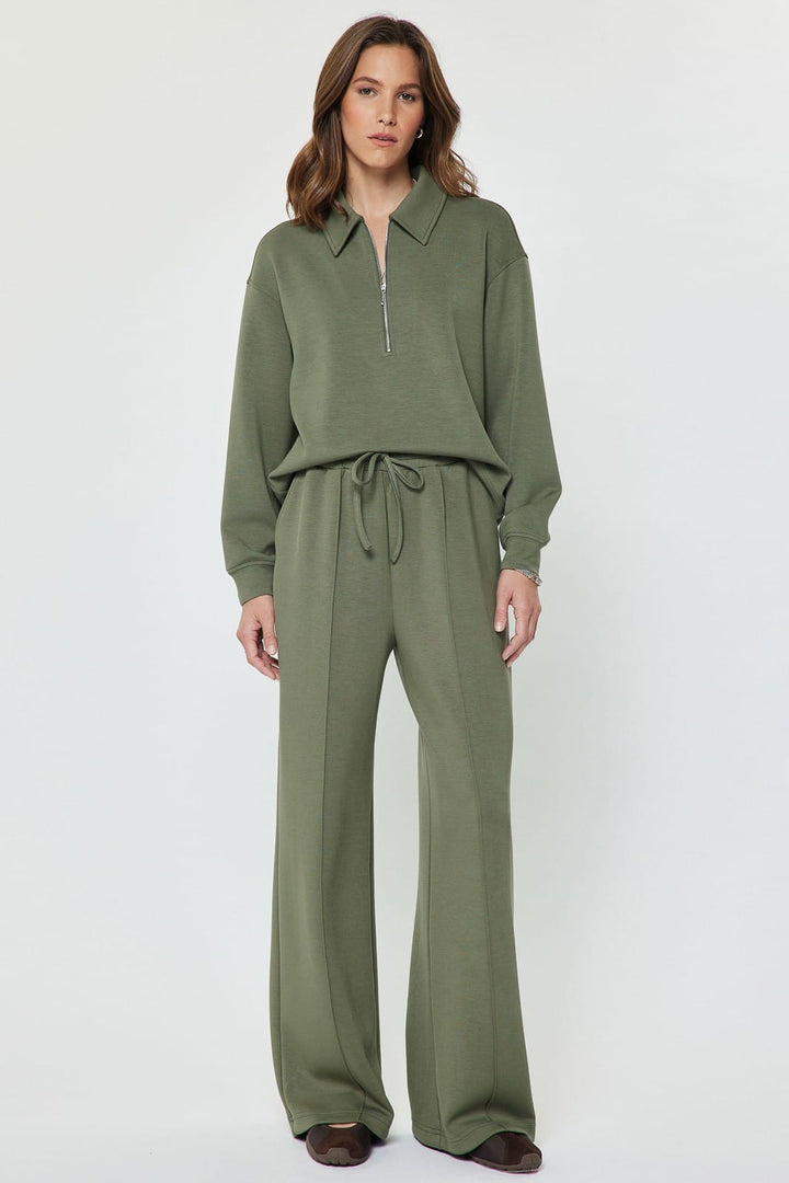 Current Air Sweatpants Kylie Wide Leg Sweatpants
