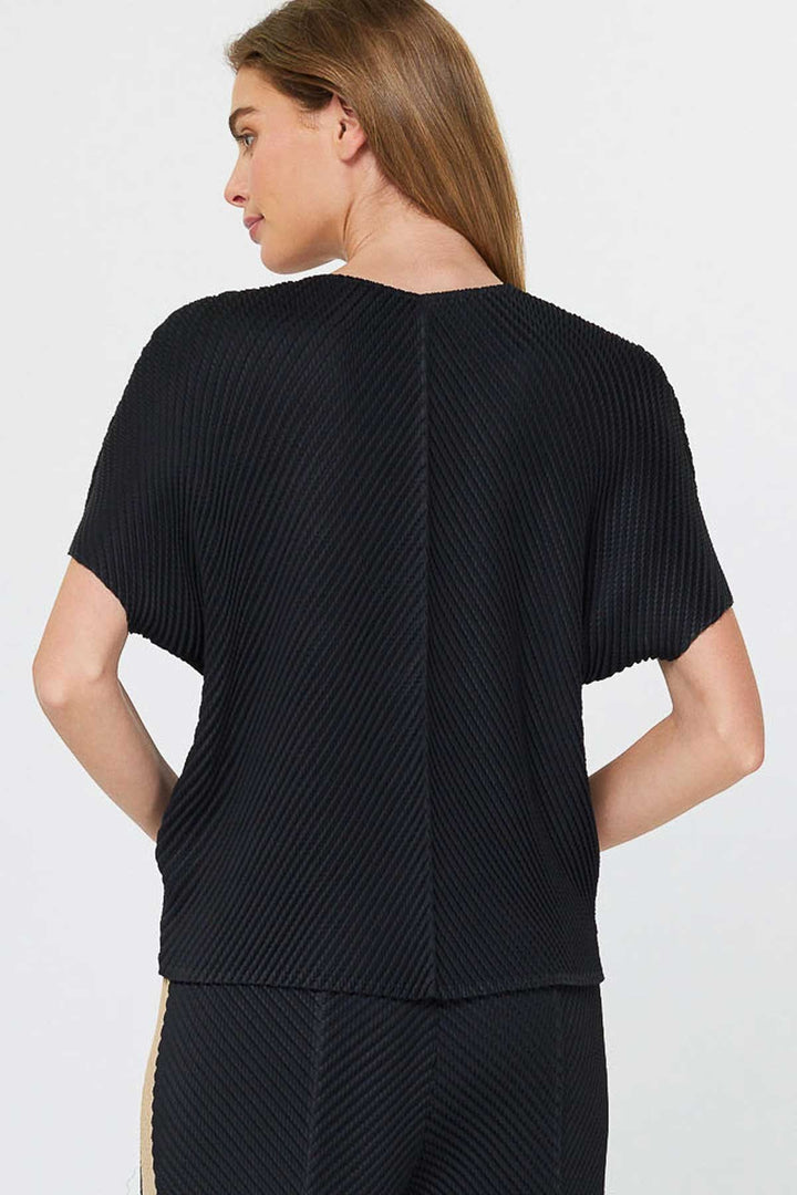 Current Air Top Gia Pleated Top