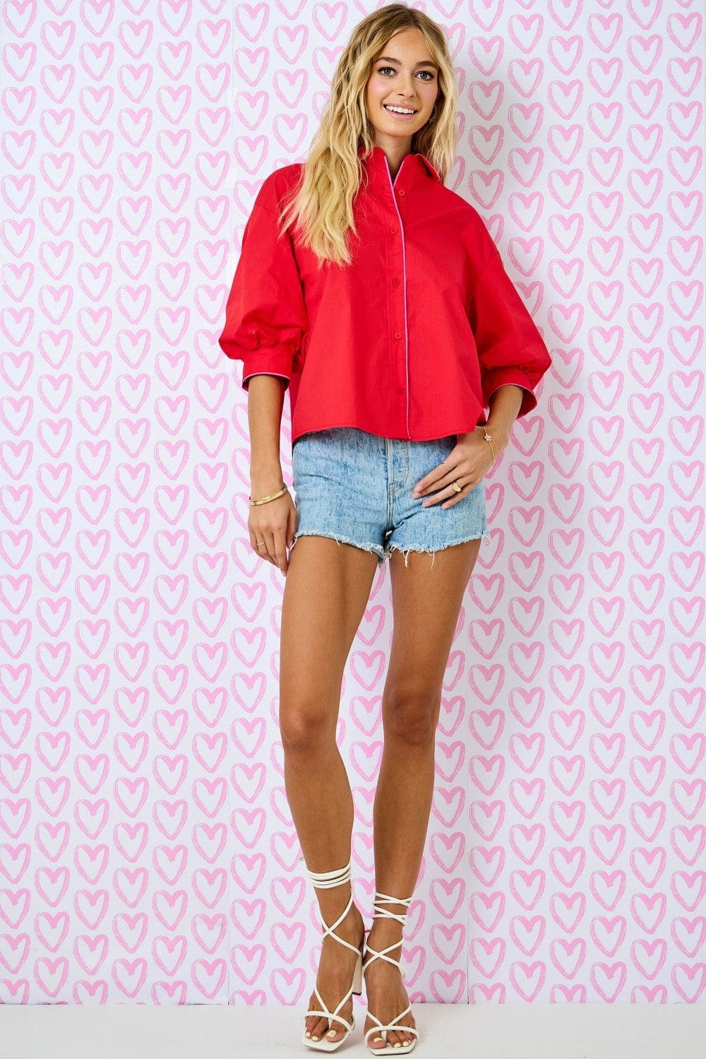 Day + Moon Top Juliette Contrast Top