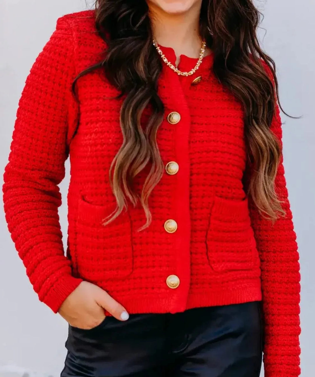 Dear John Denim Cardigan Salsa / S Cambria Novelty Cardigan Sweater