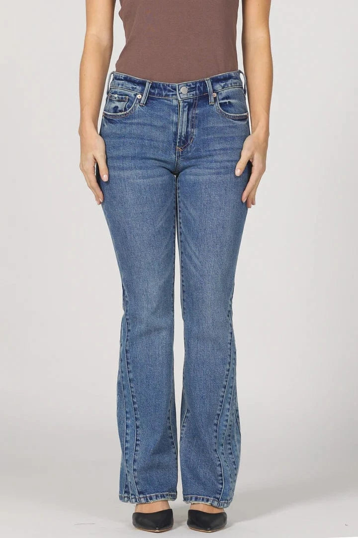 Dear John Denim Denim Rosa Mid Rise Denim