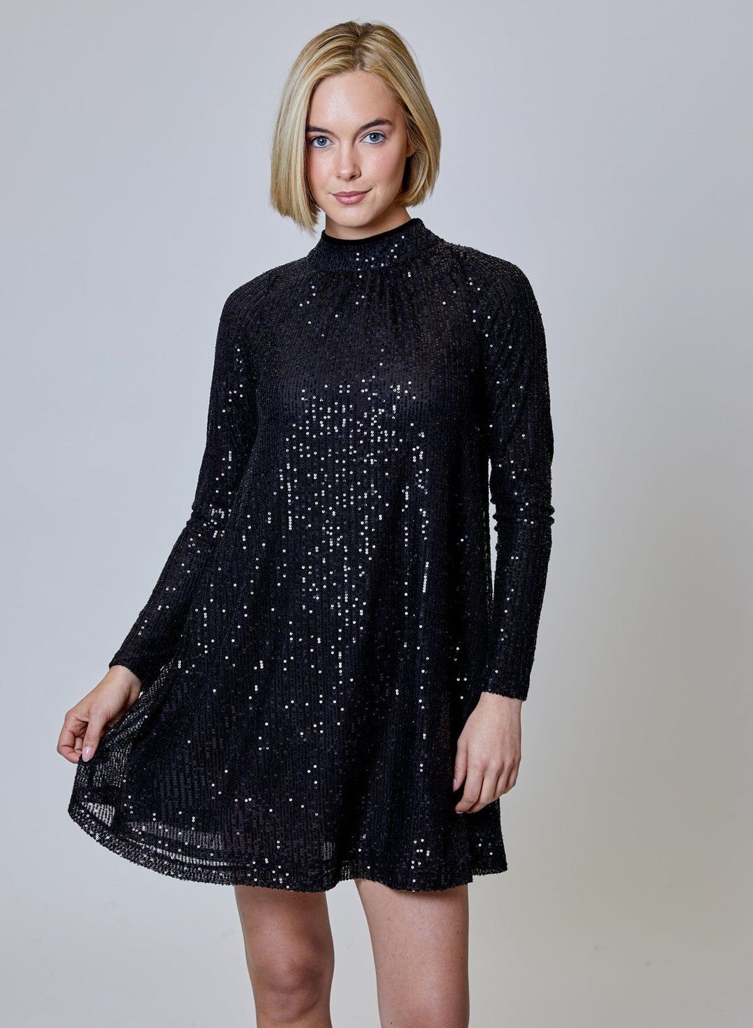 Design History Dress Black / XS Kylie Shimmer Dress