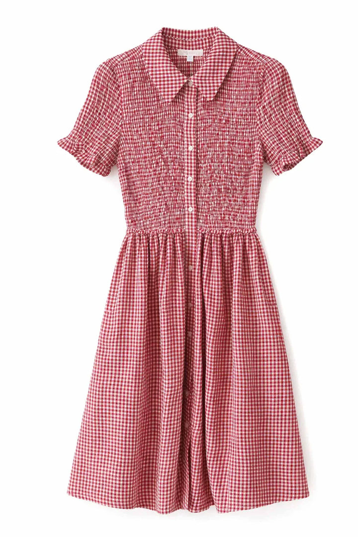 Design History New York Dress Saylor Gingham Dress
