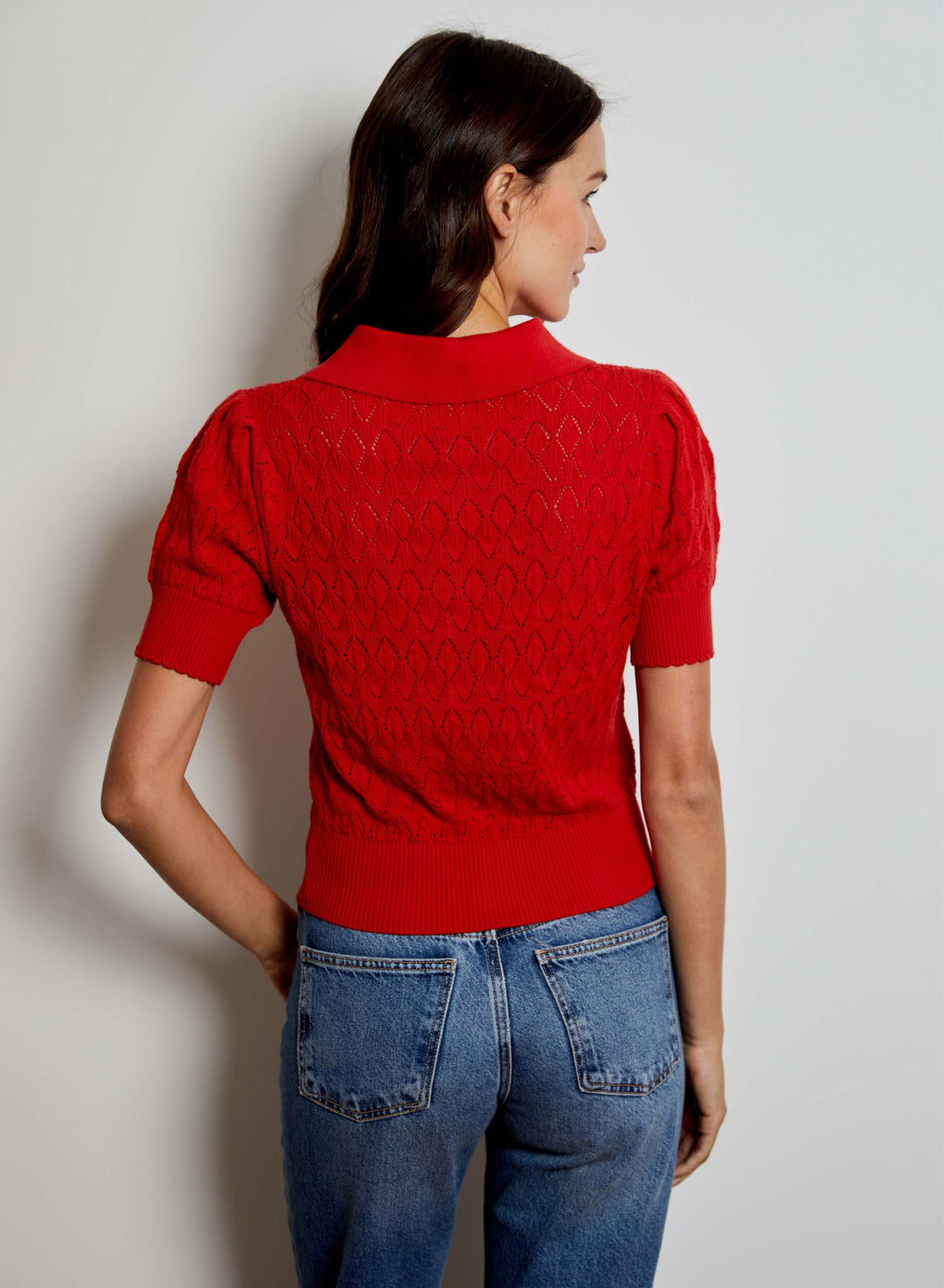 Design History New York Top Emery Collared Top