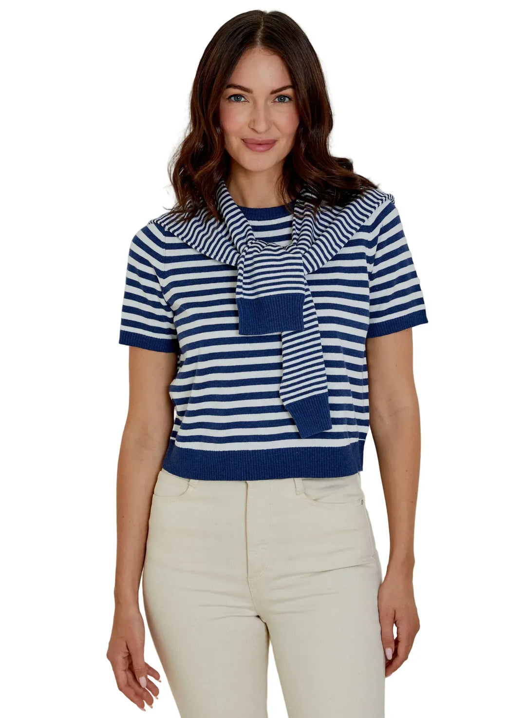 Design History New York Top Riley Striped Top