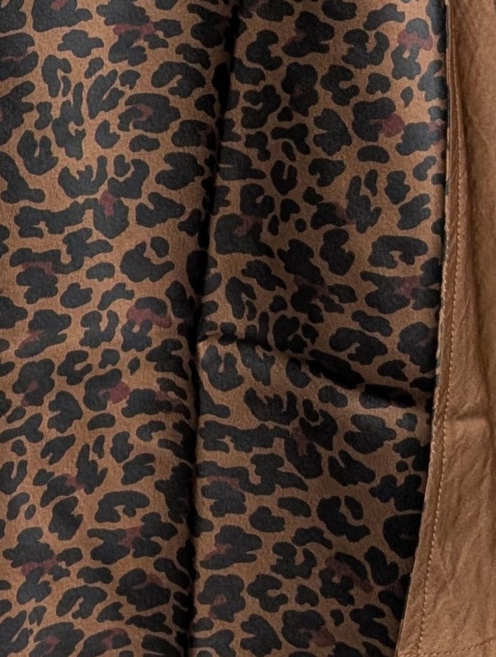 Design History Skirt Cecilia Leopard Skirt