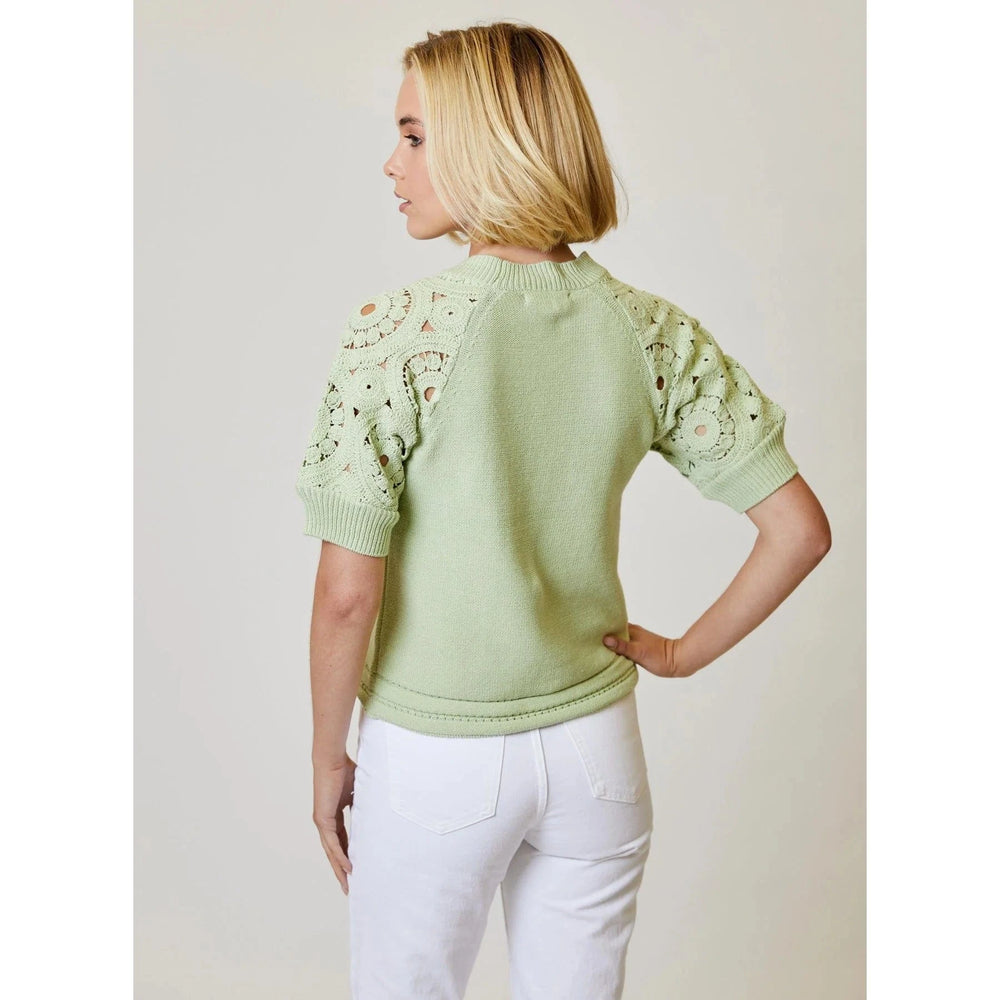 Design History Sweater Erin Crochet Sweater