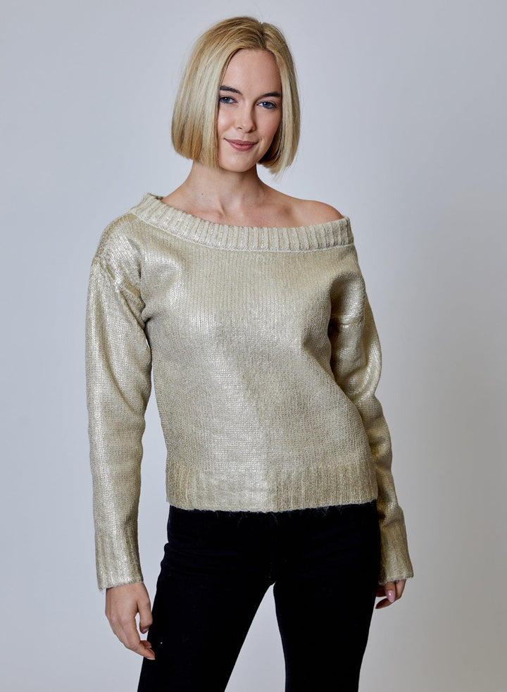 Design History Sweater Sara Shimmer Sweater