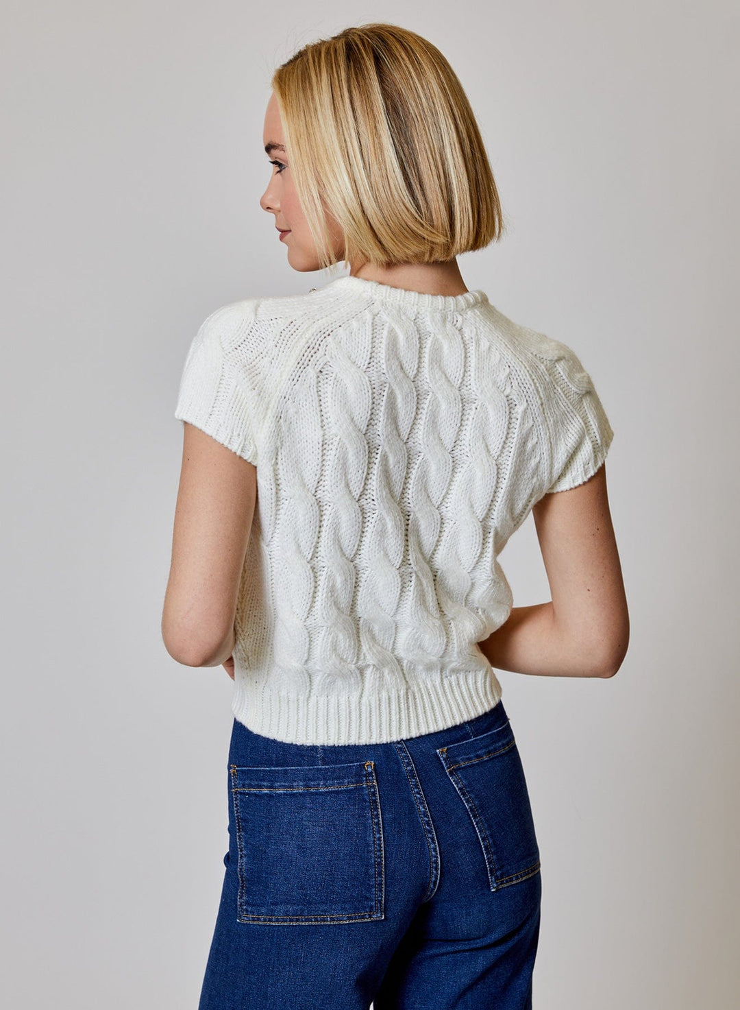 Design History Top Adaline Knit Top