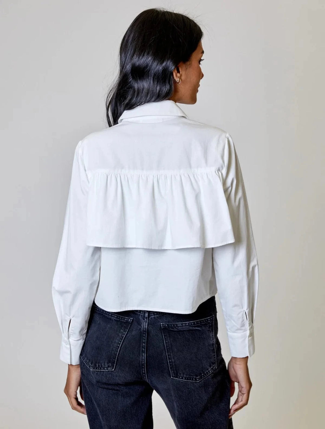 Design History Top Rayna Ruffle Top