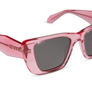 DIFF Eyewear Aura Candy Pink Crystal