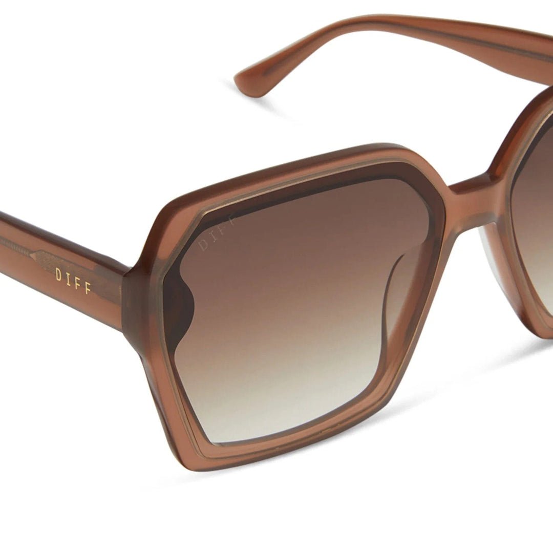 DIFF Eyewear Presley Macchiato Brown