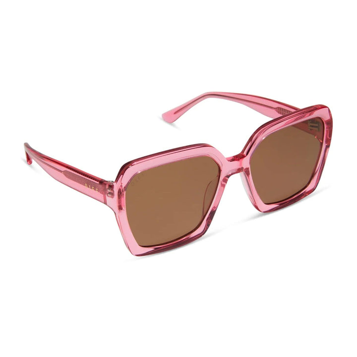 DIFF Eyewear Sloane - Candy Pink Crystal