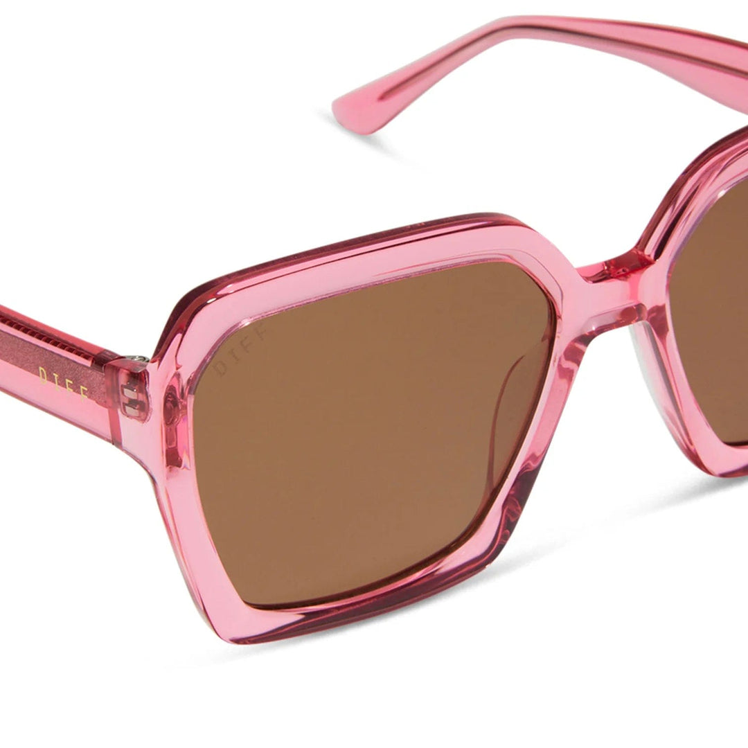 DIFF Eyewear Sloane - Candy Pink Crystal