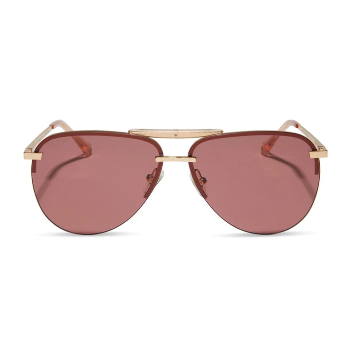 DIFF Eyewear Tahoe - Gold / Mauve