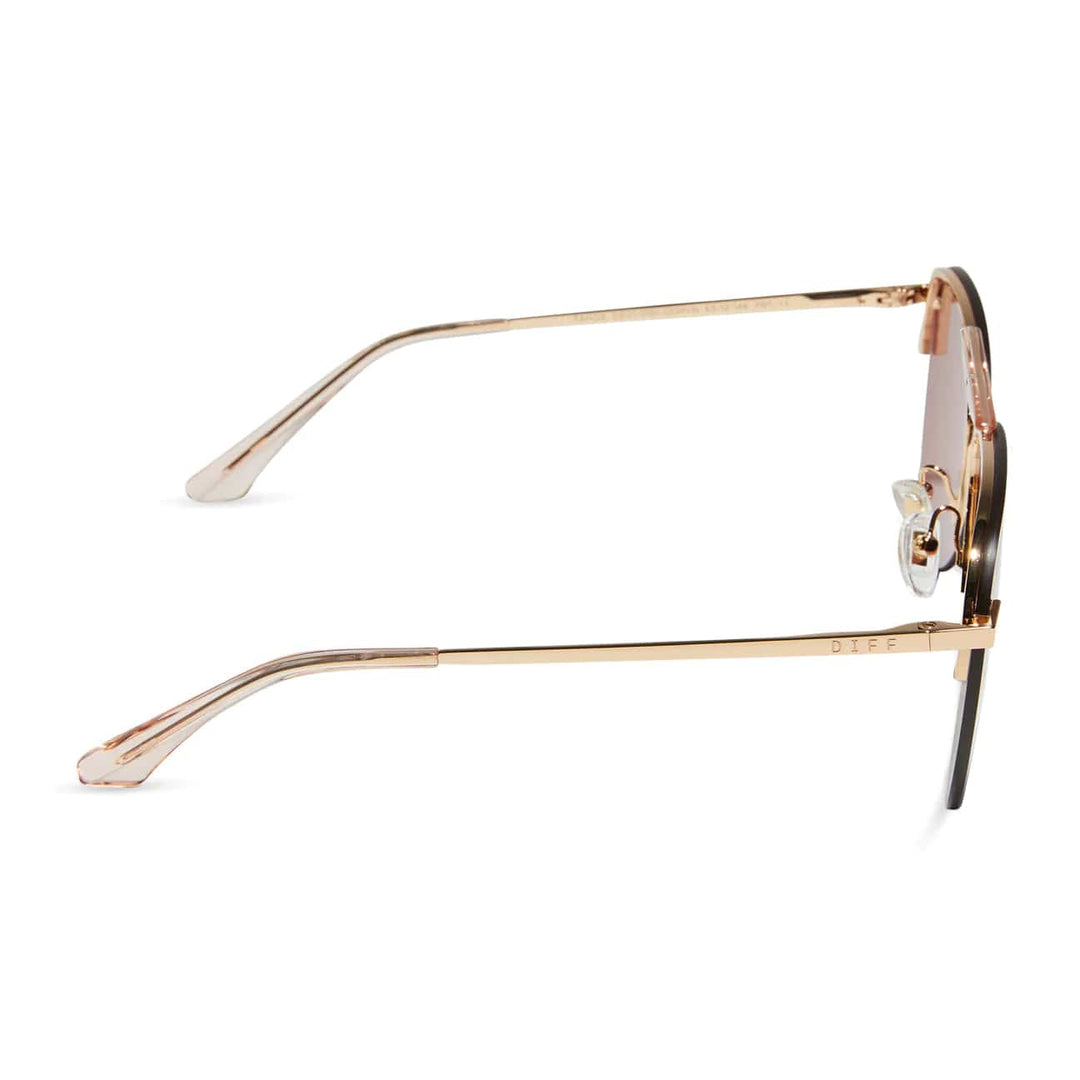 DIFF Eyewear Tahoe - Gold / Mauve