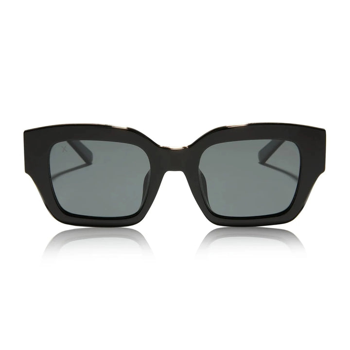 Dime Optics Sunglasses Black Grey P Amore Sunglasses