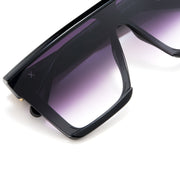 Dime Optics Sunglasses Black Grey Sharp Gradient Lens Polarized Unlocked
