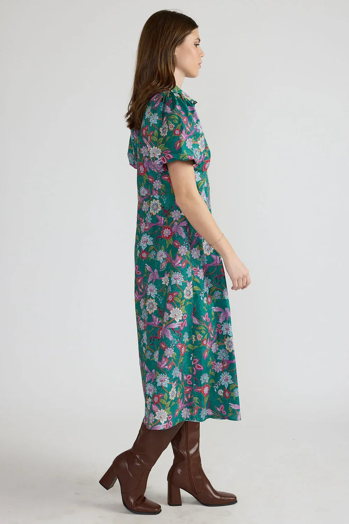 Double A Emmett midi dress in a flattering silhouette