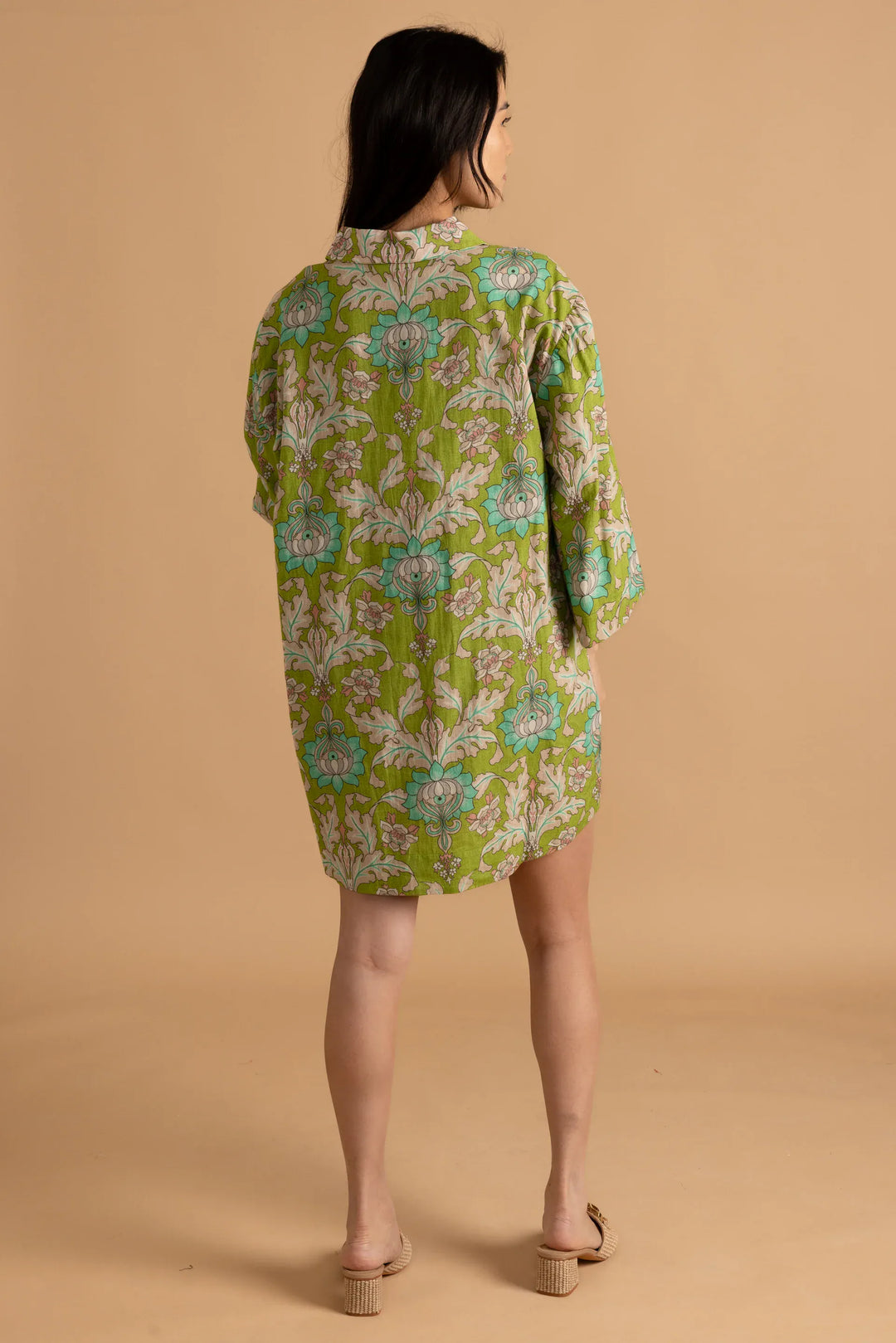 Double A Colette Mini Dress, stylish sleeveless dress with a fitted silhouette, shown in a vibrant fabric.