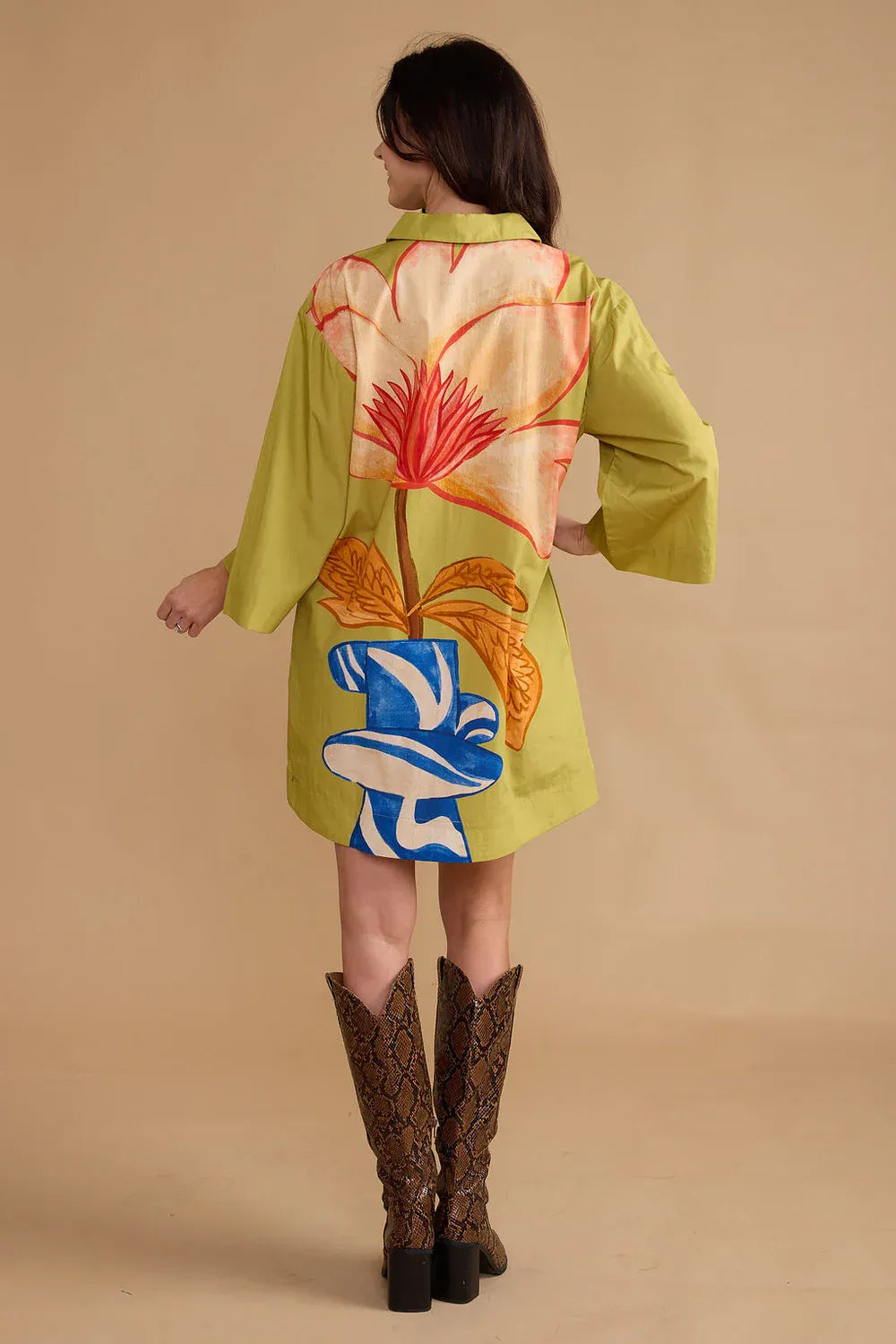 Double A Mini Dress Colette Dress - Lotus