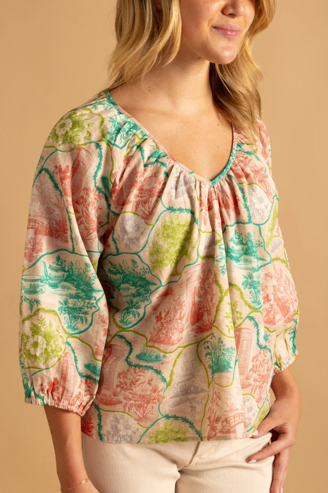 Double A Beatrice Top, stylish women&