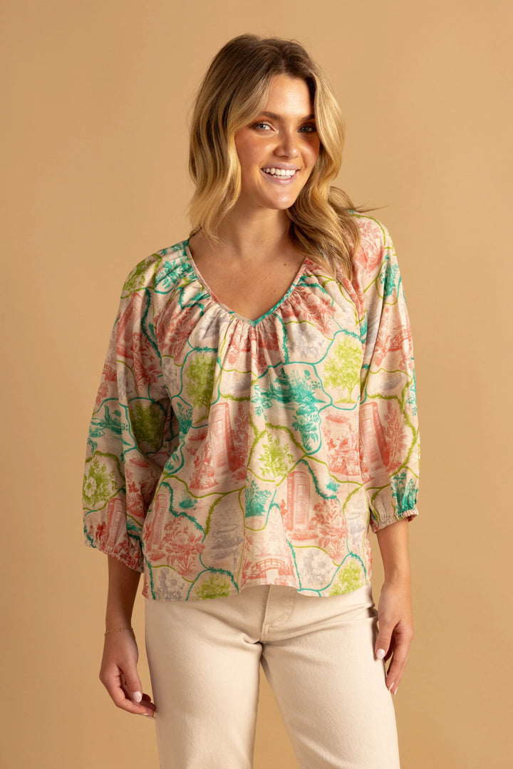 Double A Beatrice Top featuring a stylish design, lightweight fabric, and comfortable fit, perfect for casual wear.