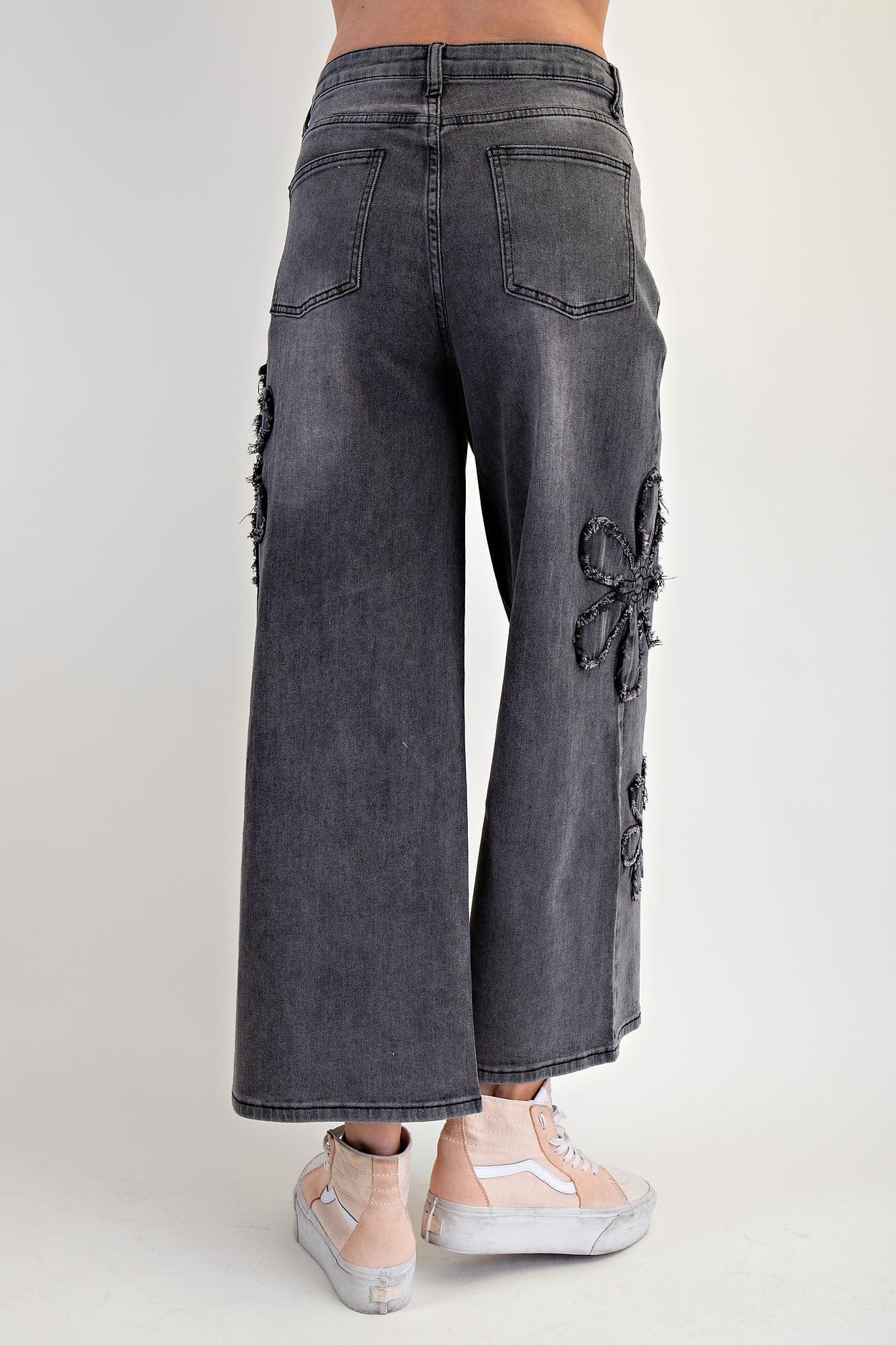 【Raucohouse】Poppy stitch non-fade denim pants PAPI STITCH DENIM PANTS - BOXSENSEI | 60% - Asian Fashion