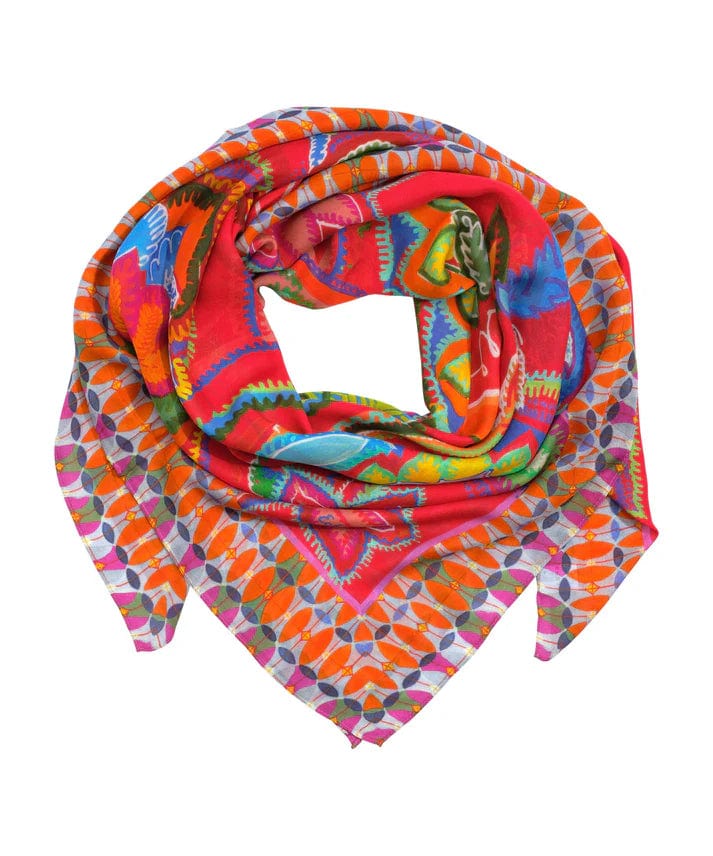 Echo Scarf Silk Square Scarf