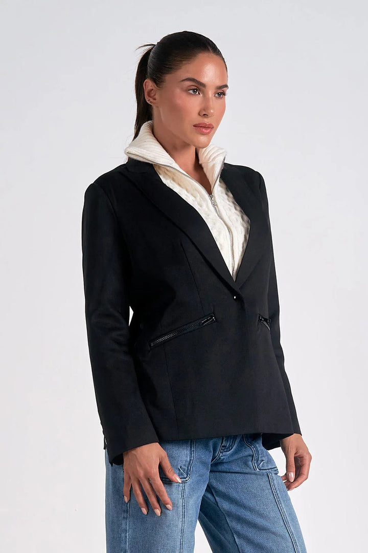 Elan Blazer Elise Sweater Blazer