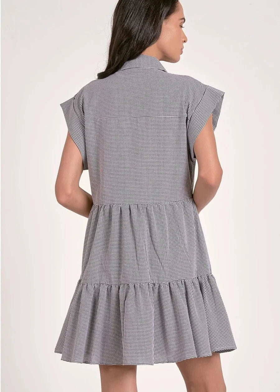 Elan Dress Wren Seersucker Dress