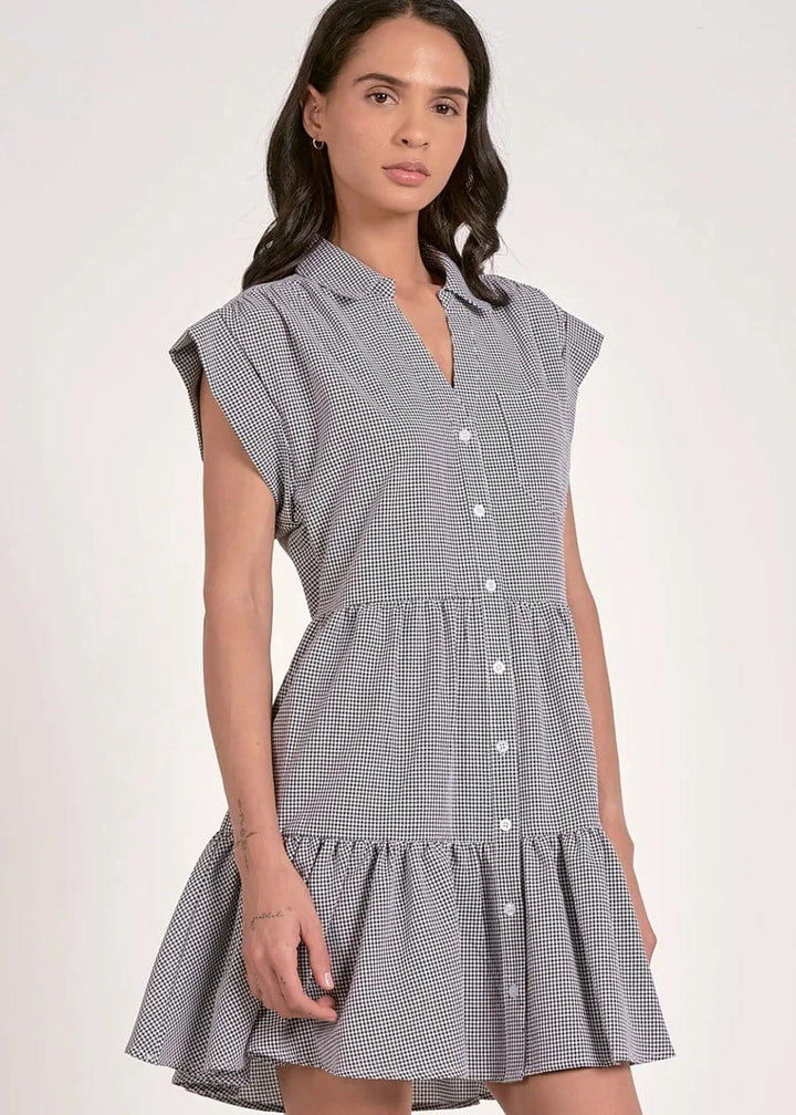 Elan Dress Wren Seersucker Dress