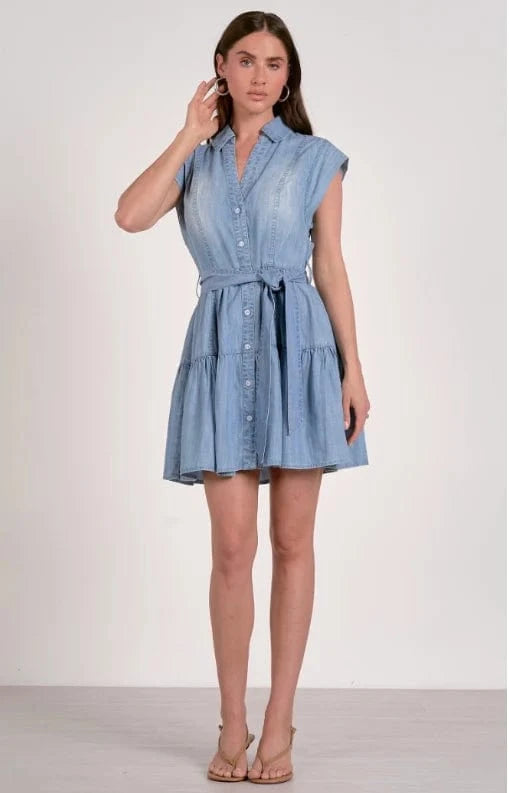 Elan Dress Zoey Denim Dress